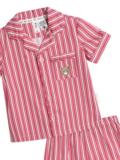 Huxbaby - Tis The Season PJs Candy Cane - HB9335S25 Short Sleeve Pyjamas Huxbaby 