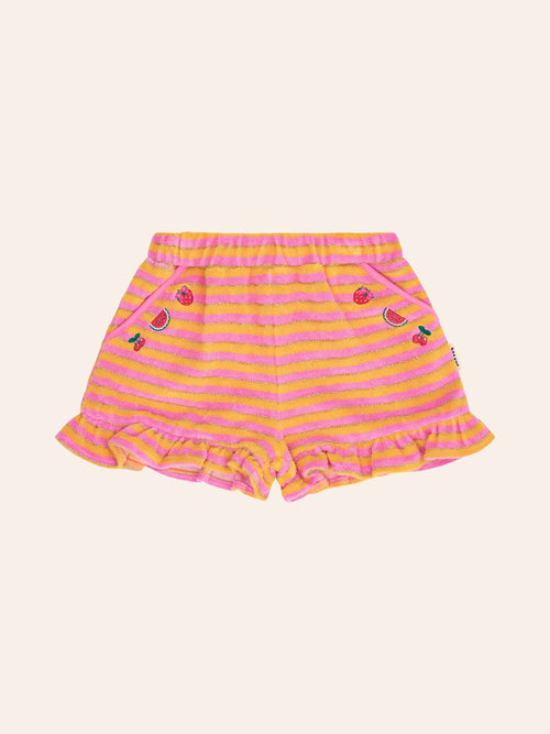 Huxbaby - Tropical Fruit Stripe Skort | Tropical Stripe - PREORDER