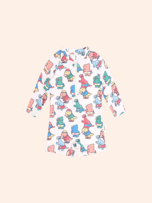 Huxbaby - Tropicool Dino Swim Rashsuit | Tropicool