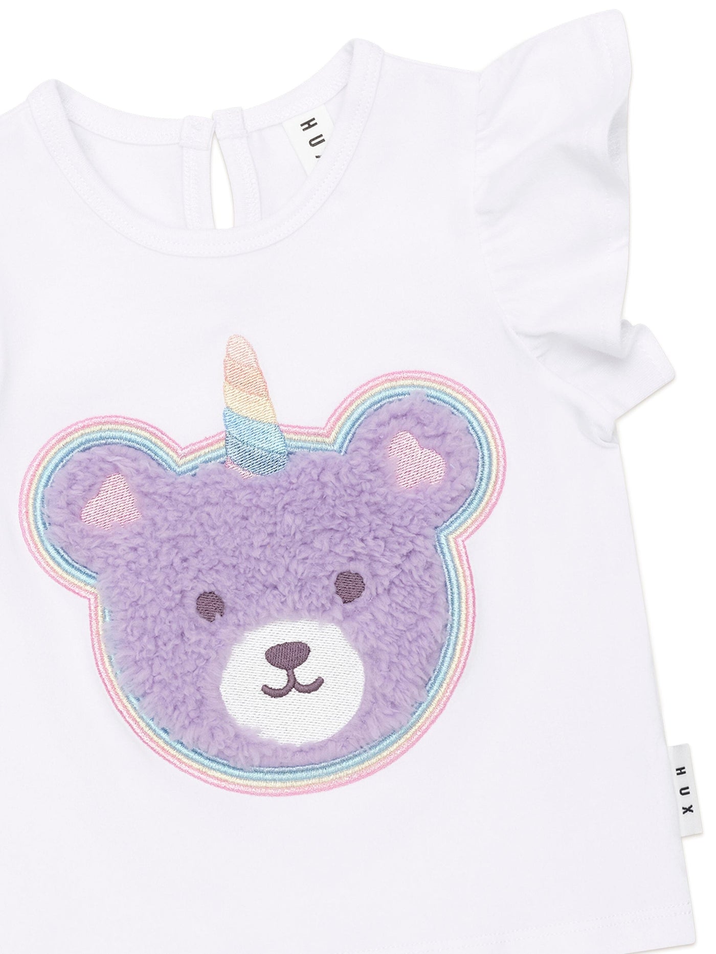 Huxbaby - Unicorn Hux Frill T-Shirt - HB2239W25 Short Sleeve T-Shirt Huxbaby 