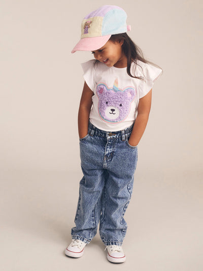 Huxbaby - Unicorn Hux Frill T-Shirt - HB2239W25 Short Sleeve T-Shirt Huxbaby 