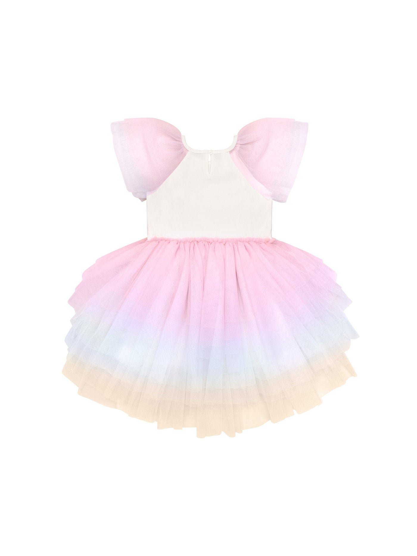 Huxbaby - Unicorn Tiered Rainbow Party Dress - HB1280S24 Tutu Dress Huxbaby 