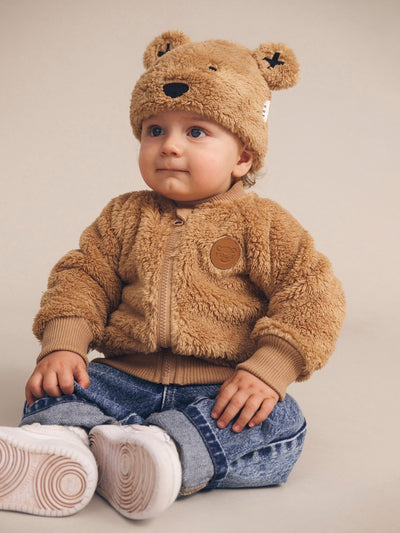 Huxbaby - Varsity Hux Furry Jacket - HB4034W25 Jacket Huxbaby 