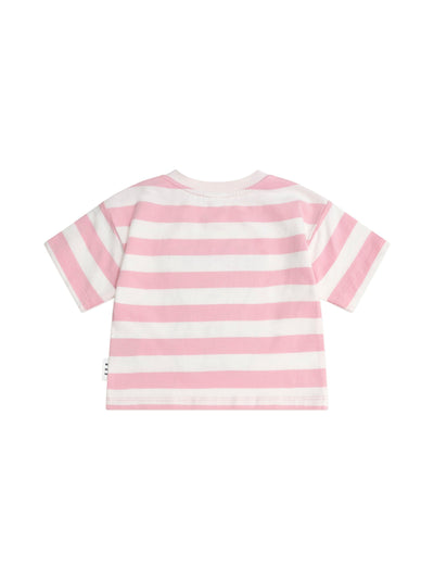 Huxbaby - Varsity Huxette Boxy Tee - HB2095S25 Short Sleeve T-Shirt Huxbaby 