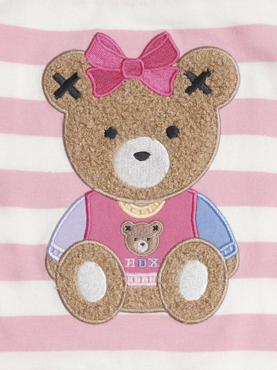 Huxbaby - Varsity Huxette Boxy Tee - HB2095S25 Short Sleeve T-Shirt Huxbaby 