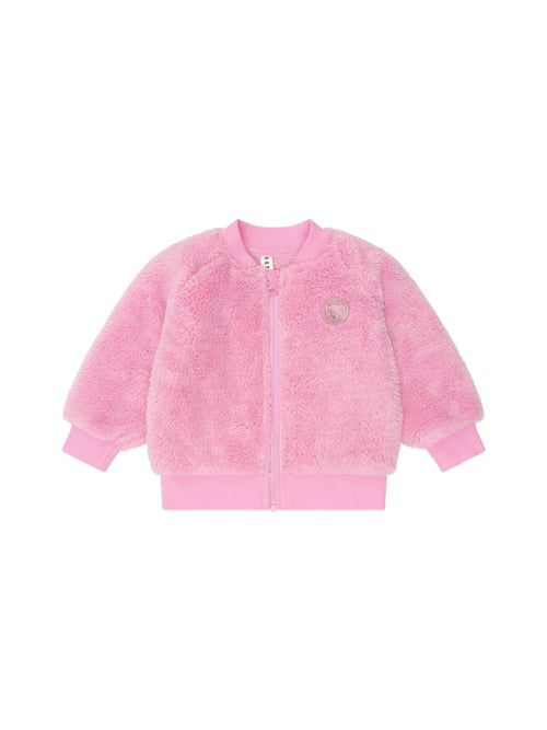 Huxbaby - Varsity Huxette Fur Jacket