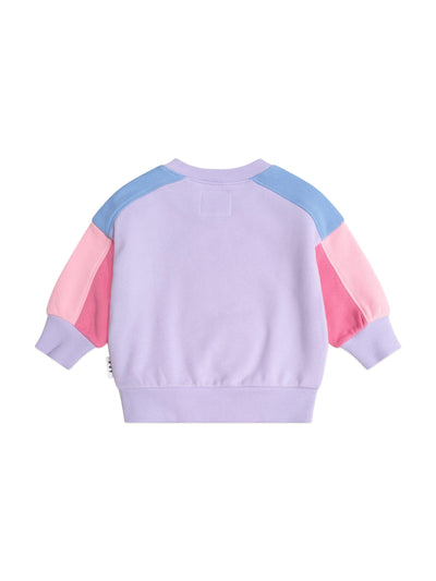 Huxbaby - Varsity Huxette Spliced Sweatshirt - HB3078S25 Jumper Huxbaby 