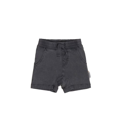 Huxbaby - Vintage Black Slouch Short - HB6153NS