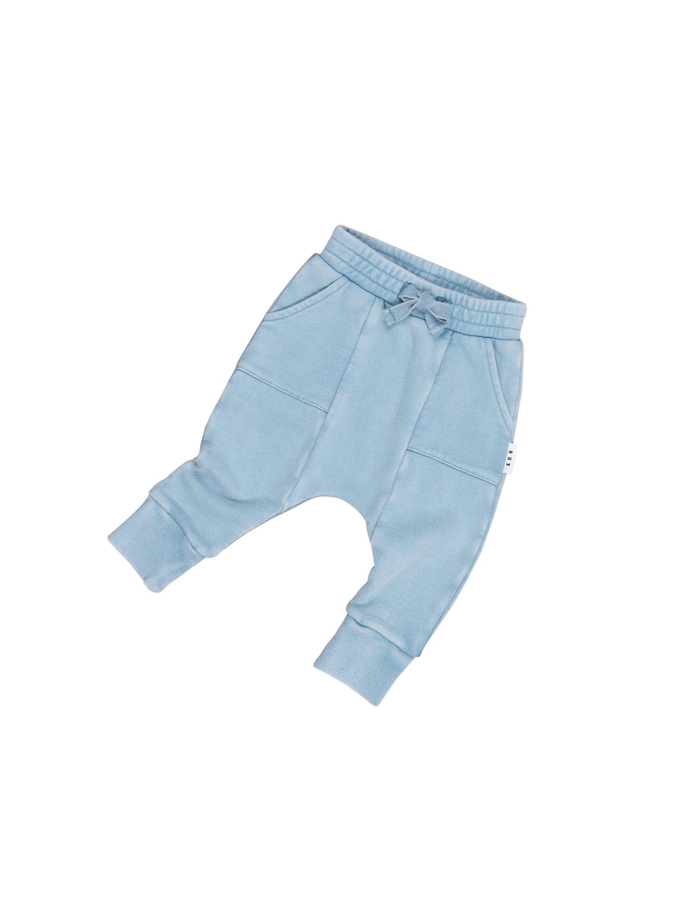 Huxbaby - Vintage Blue Drop Crotch Pant - HB6210W24 Pants Huxbaby 