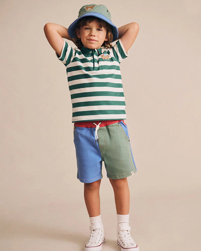 Huxbaby - Vintage Denim Shorts Multicolour - HB6282S25 Shorts Huxbaby 