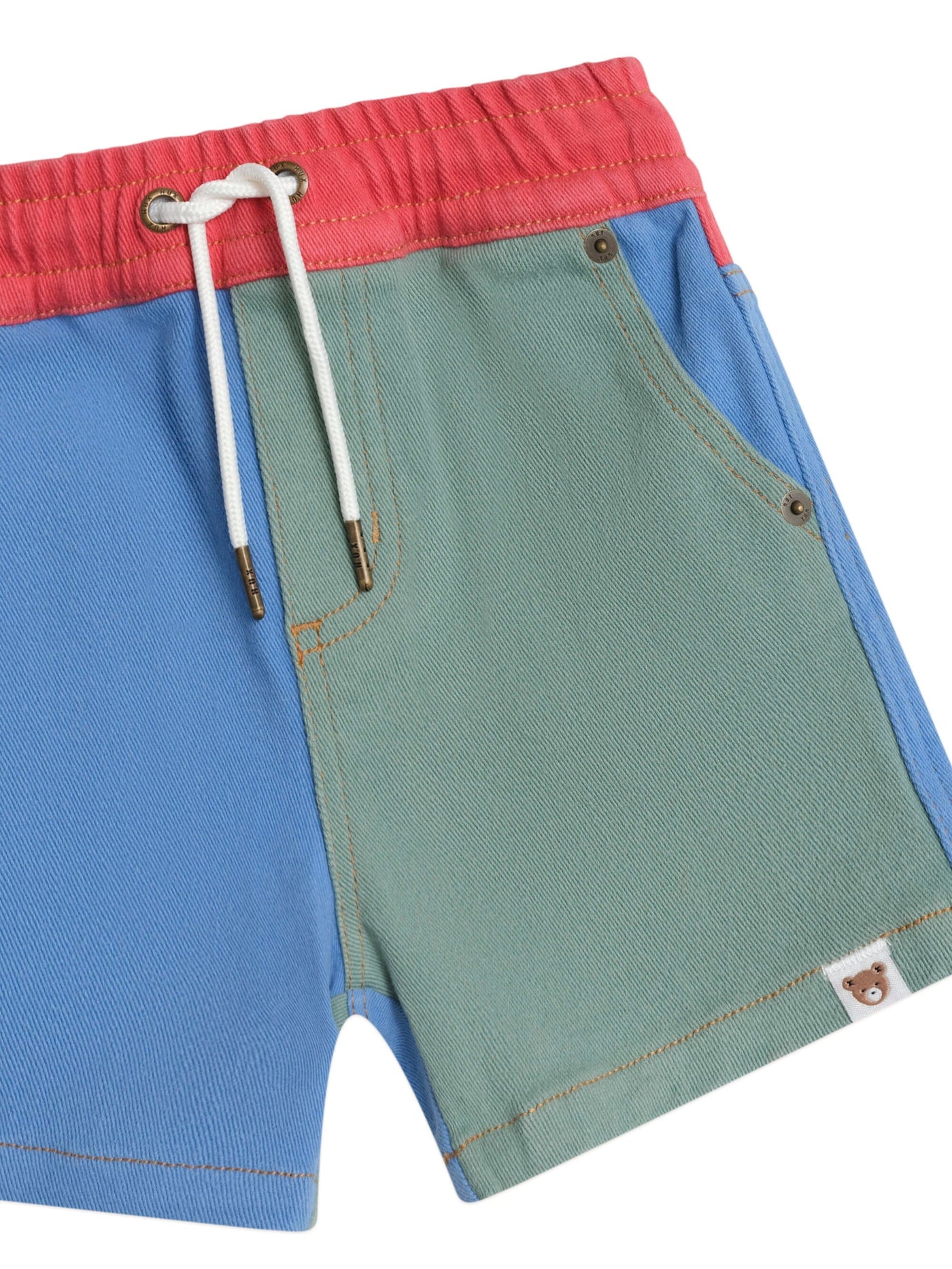 Huxbaby - Vintage Denim Shorts Multicolour - HB6282S25 Shorts Huxbaby 