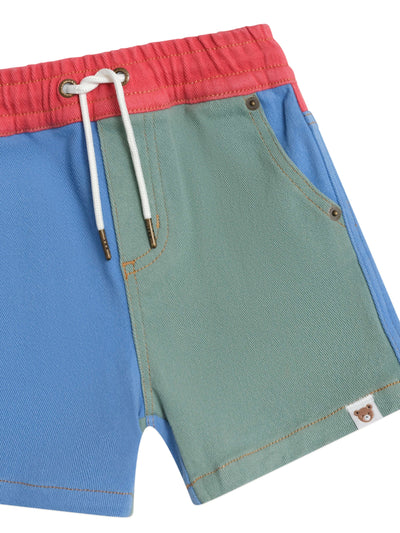 Huxbaby - Vintage Denim Shorts Multicolour - HB6282S25 Shorts Huxbaby 
