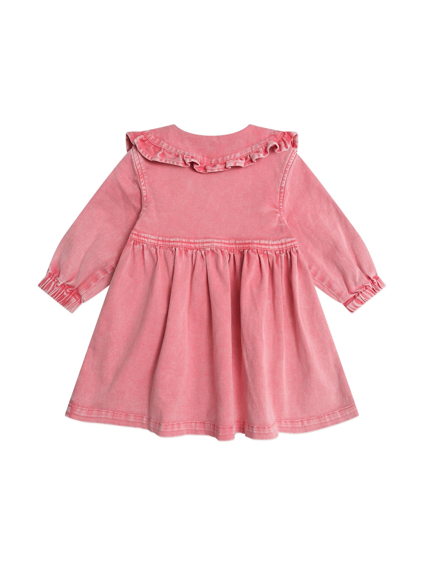 Huxbaby - Vintage Floral Collar Dress - HB1215S25 Long Sleeve Dress Huxbaby 