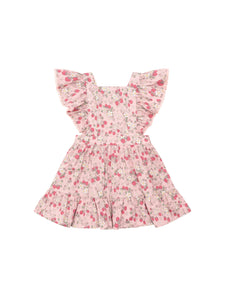 Huxbaby - Vintage Strawberry Ruffle Dress - HB1145S24