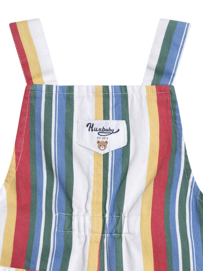 Huxbaby - Vintage Stripe Overalls - HB0047S25 Overalls Huxbaby 