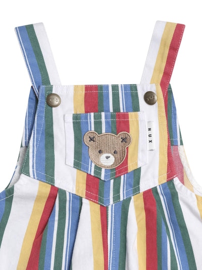 Huxbaby - Vintage Stripe Overalls - HB0047S25 Overalls Huxbaby 
