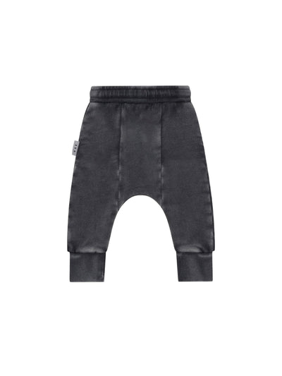 Huxbaby - Washed Black Drop Crotch Pant - HB6018W25 Pants Huxbaby 