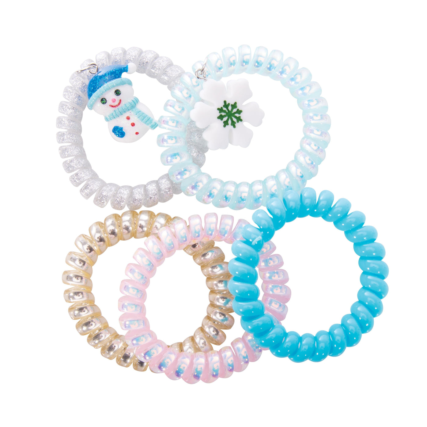 IS Gifts - Festive Spiral Hair Ties Activity & Craft IS Gifts 