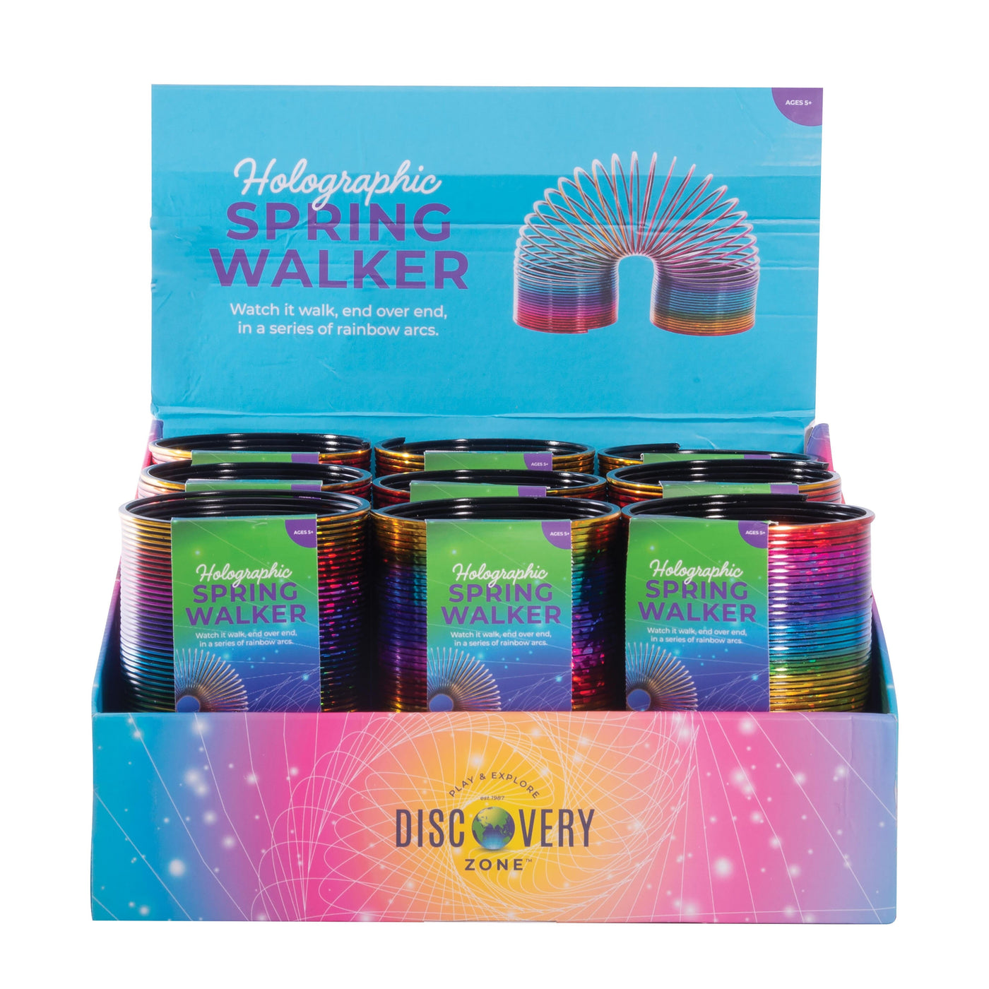 IS Gifts - Holographic Spring Walker Toy IS Gifts 