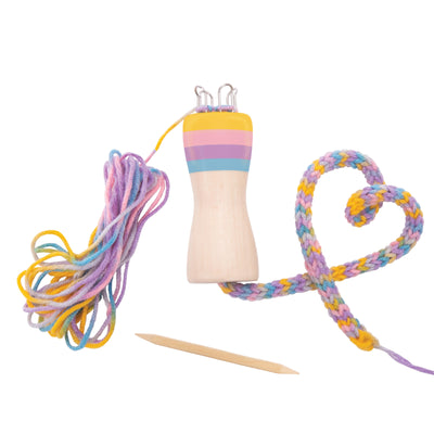 IS Gifts - Rainbow French Knitting Activity & Craft IS Gifts 