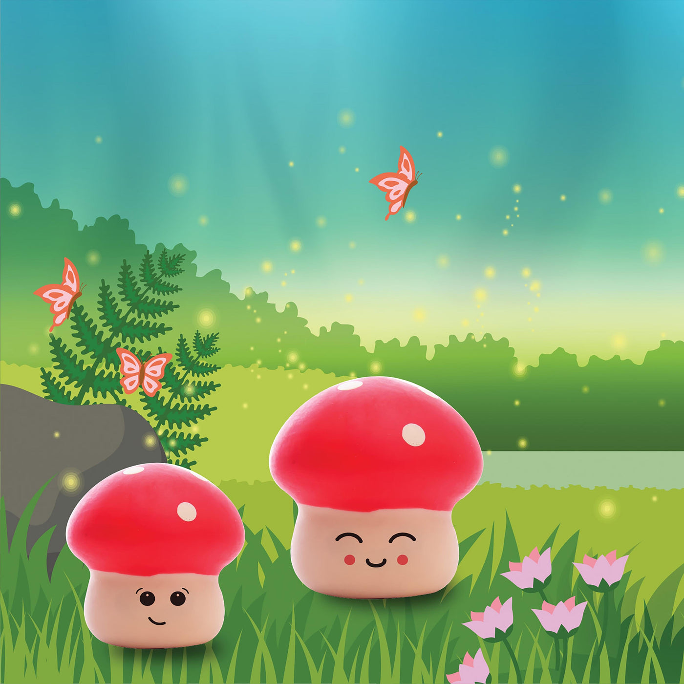 IS Gifts - Squishy Toadstool Toy IS Gifts 