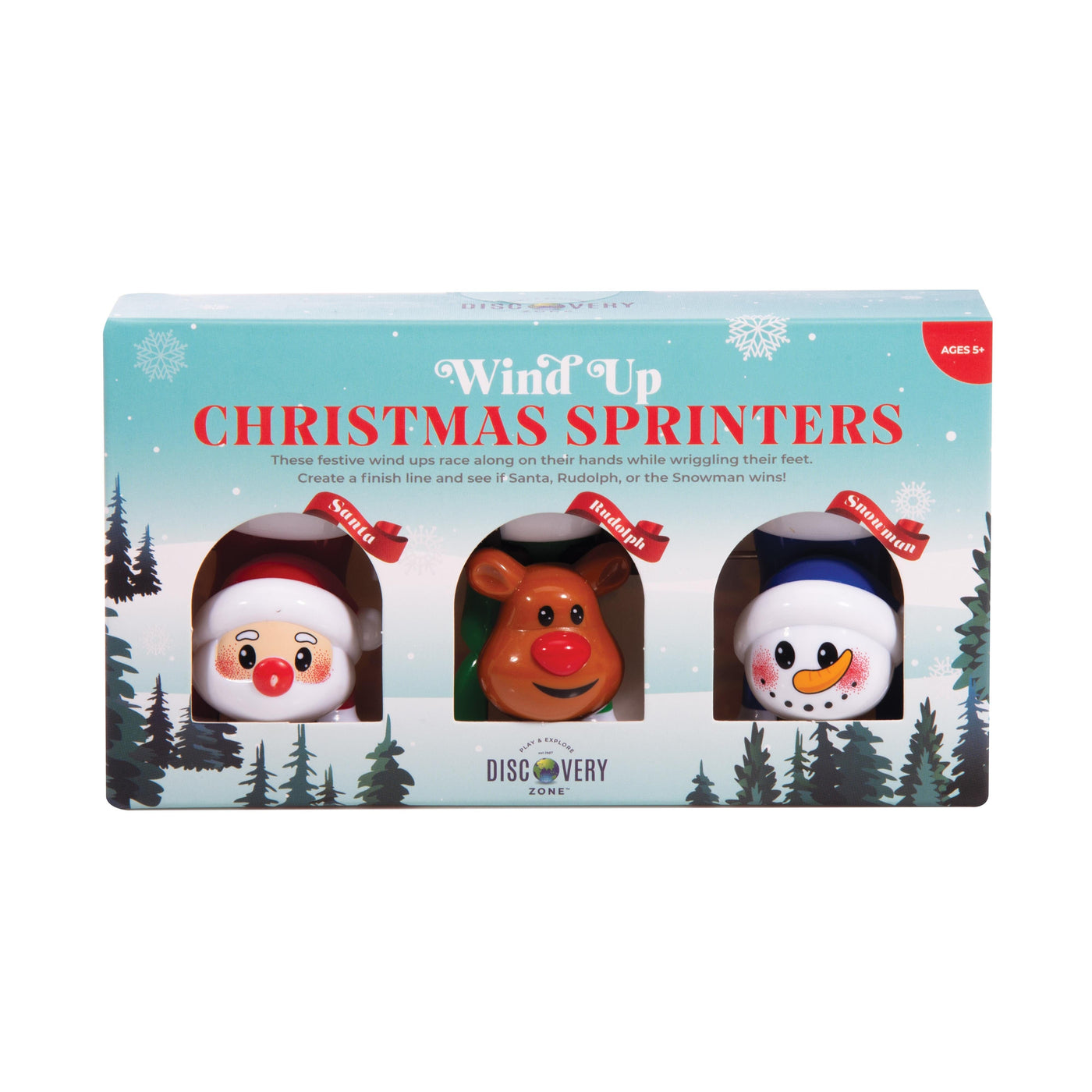 IS Gifts - Wind Up Christmas Sprinters Toy IS Gifts 