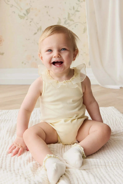 Jamie Kay Adalyn Playsuit - Lemon Playsuit Jamie Kay 