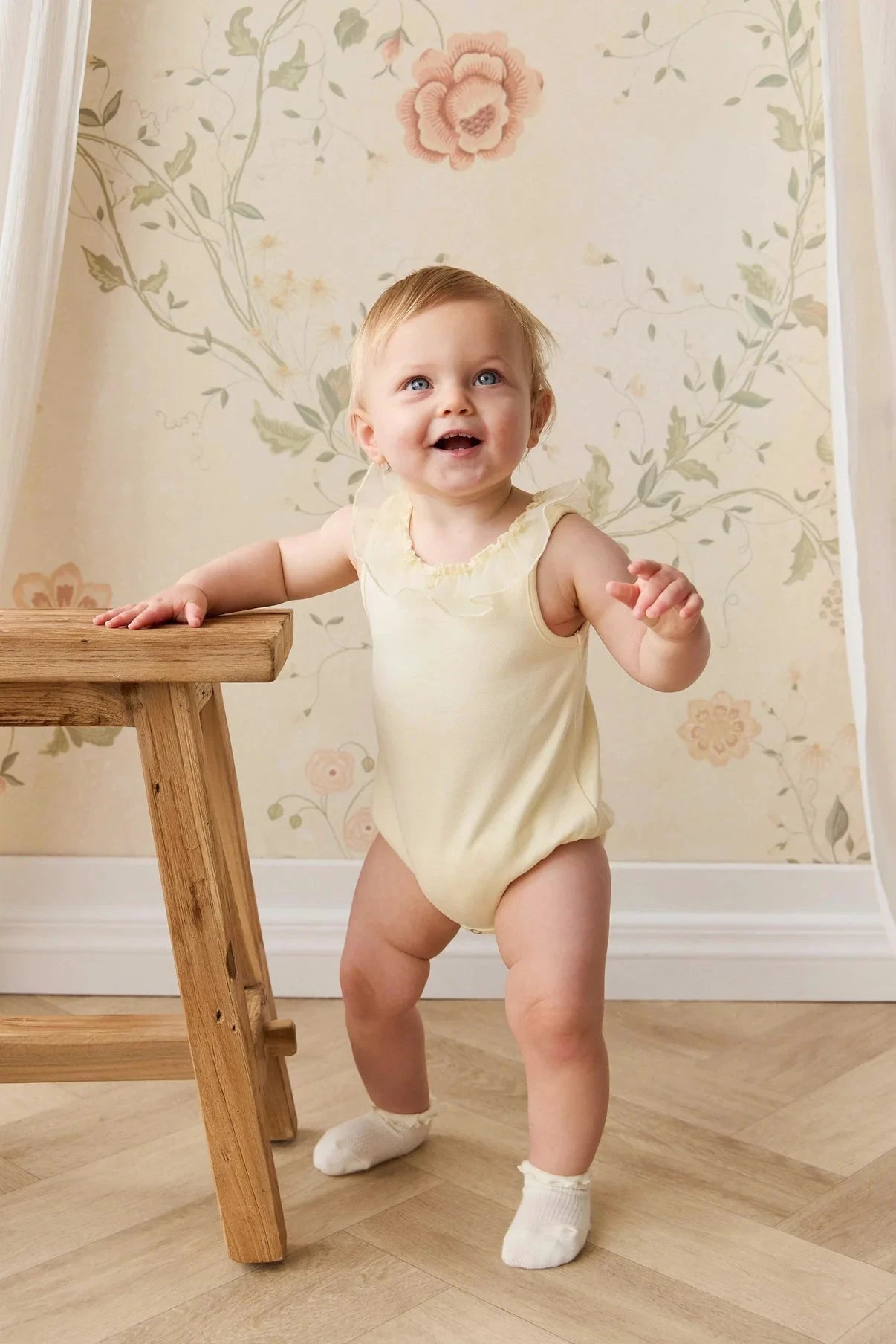 Jamie Kay Adalyn Playsuit - Lemon Playsuit Jamie Kay 