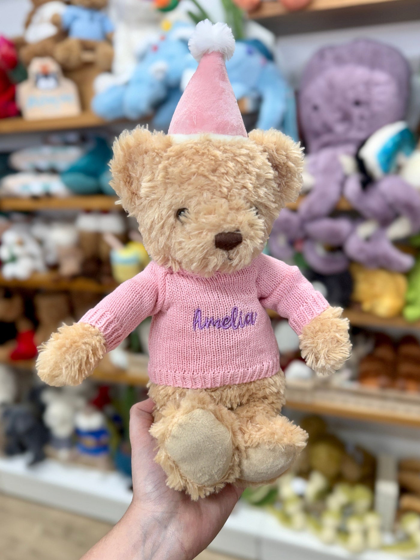 Jamie Kay - Birthday Arthur | Fairy With Personalised Jumper Soft Toy Jamie Kay 