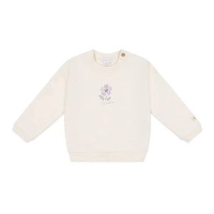 Jamie Kay Bobbie Sweatshirt - Parchment Lola - Organic Cotton