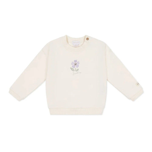 Jamie Kay Bobbie Sweatshirt - Parchment Lola - Organic Cotton