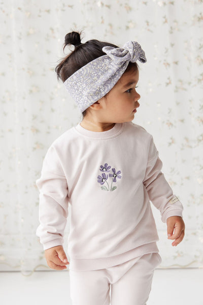 Jamie Kay Bobbie Sweatshirt - Rosewater - Organic Cotton Jumper Jamie Kay 