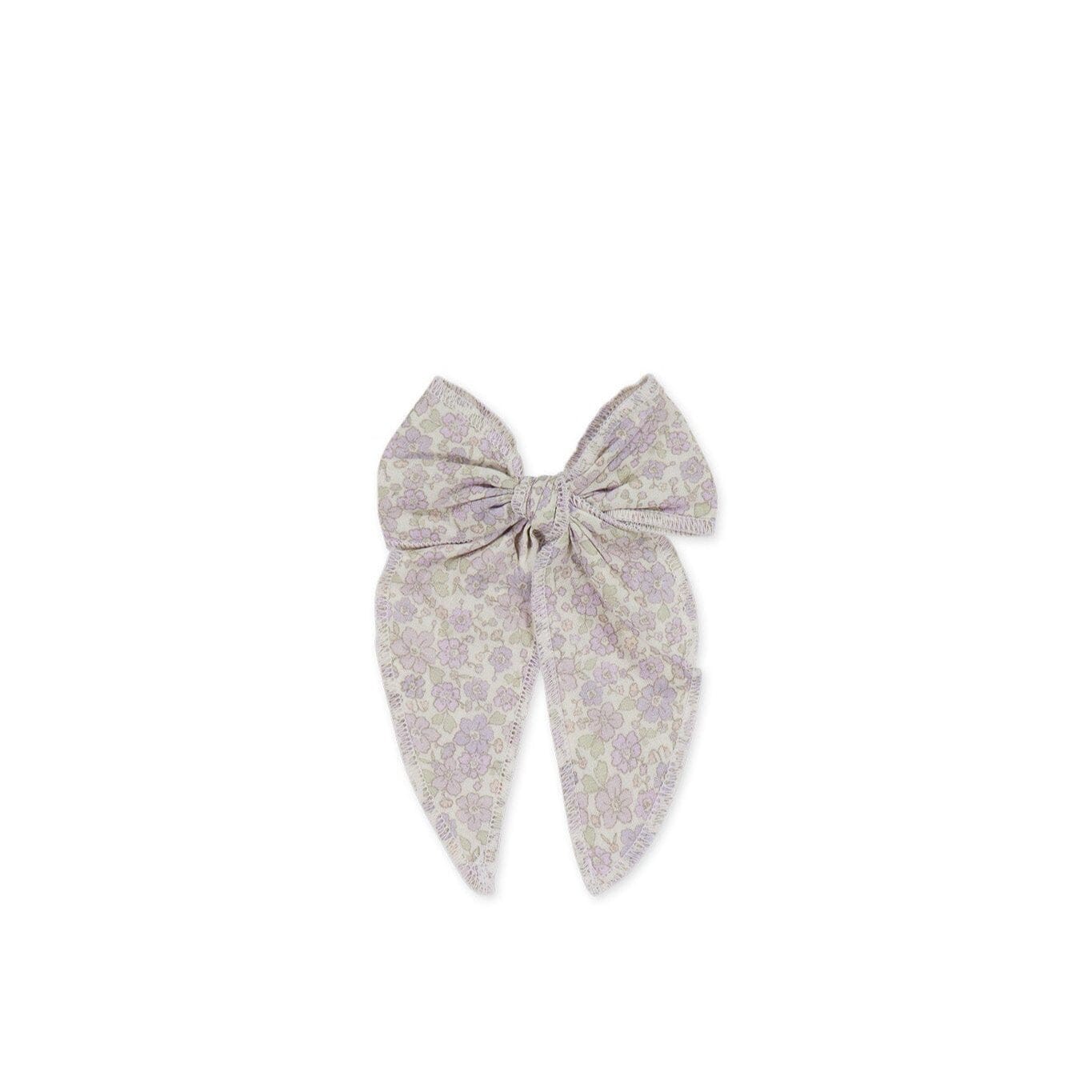 Jamie Kay Bow - Chloe Lavender - Organic Cotton Hair Bows Jamie Kay 