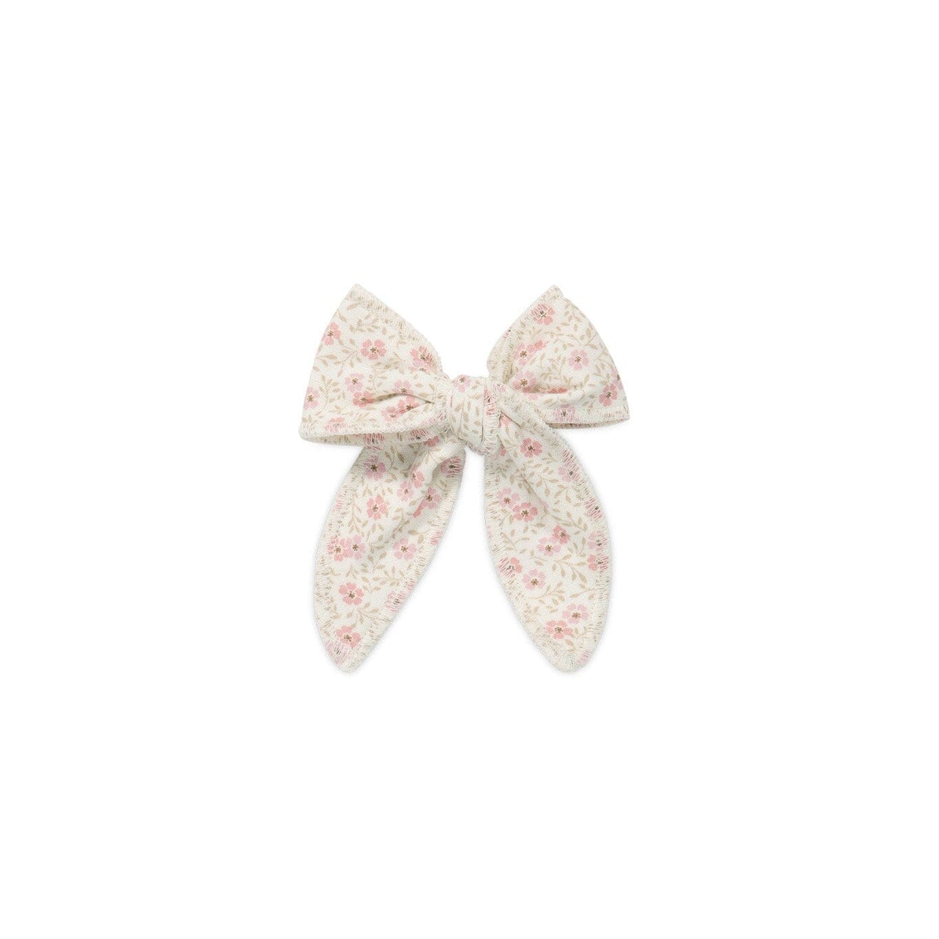 Jamie Kay Bow - Emmy Egret - Organic Cotton Hair Bows Jamie Kay 