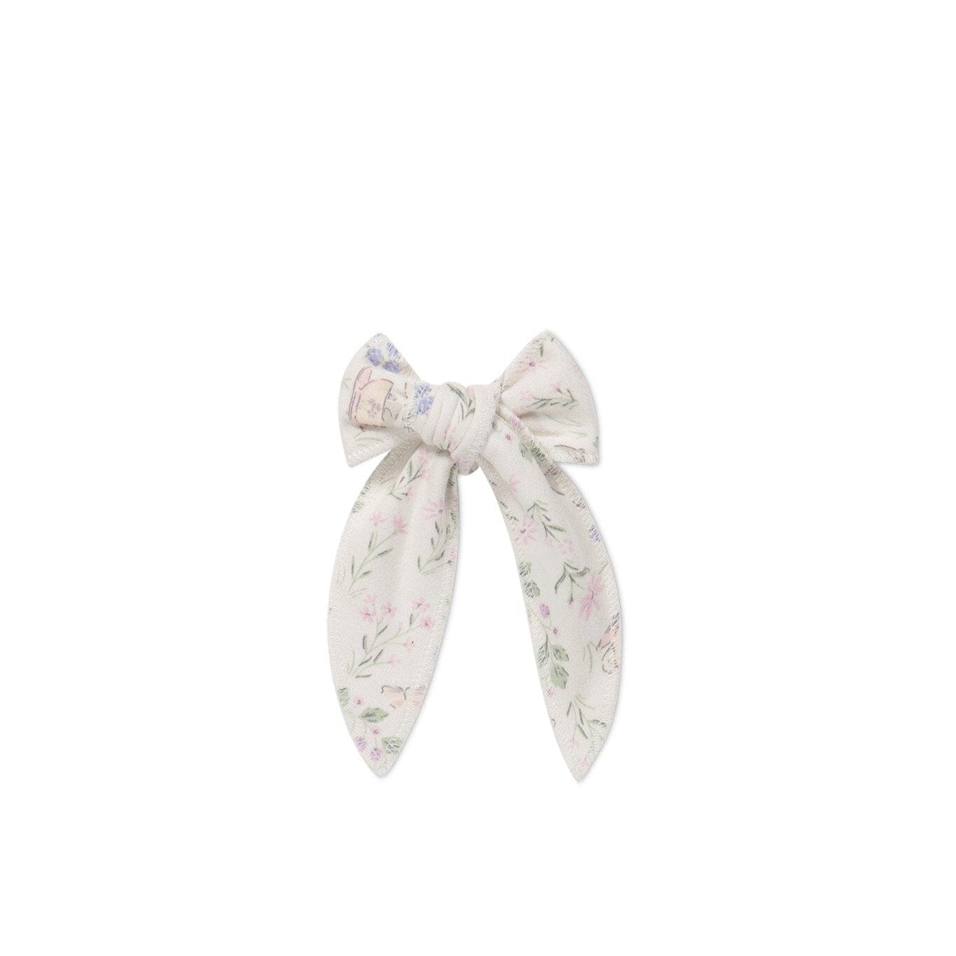 Jamie Kay Bow - Moons Garden Lavender - Organic Cotton Hair Bows Jamie Kay 