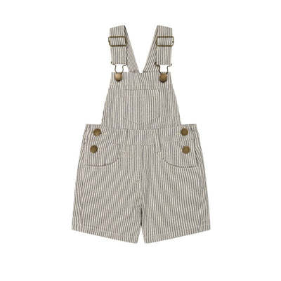 Jamie Kay Casey Cord Short Overall - Smoke/Egret Overalls Jamie Kay 