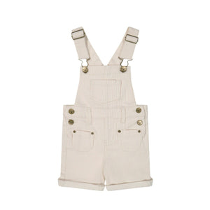 Jamie Kay Chase Short Overall - Powder Pink/Egret