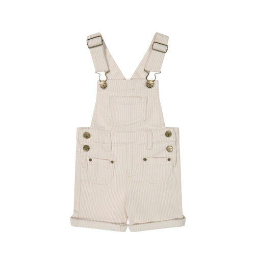 Jamie Kay Chase Short Overall - Powder Pink/Egret