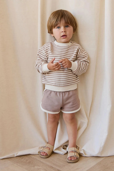 Jamie Kay Eric Short - Carven Clay - Organic Cotton Shorts Jamie Kay 