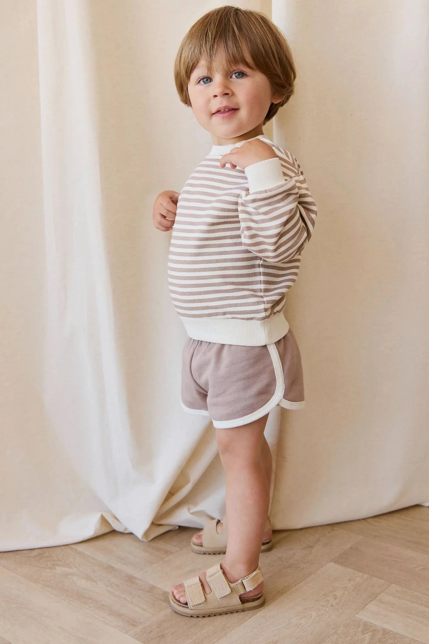 Jamie Kay Eric Short - Carven Clay - Organic Cotton Shorts Jamie Kay 