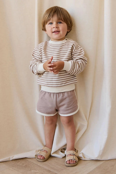 Jamie Kay Eric Short - Carven Clay - Organic Cotton Shorts Jamie Kay 