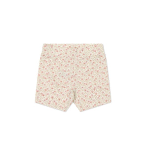 Jamie Kay Everyday Bike Short - Emmy Egret - Organic Cotton