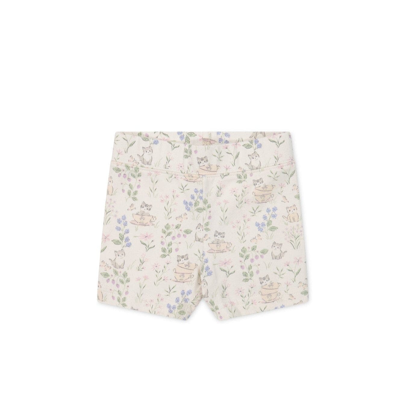 Jamie Kay Everyday Bike Short - Moons Garden Lavender - Organic Cotton Bike Shorts Jamie Kay 