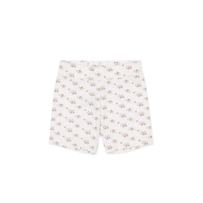 Jamie Kay Everyday Bike Short | Rose Floral Pink - Organic Cotton Bike Shorts Jamie Kay 