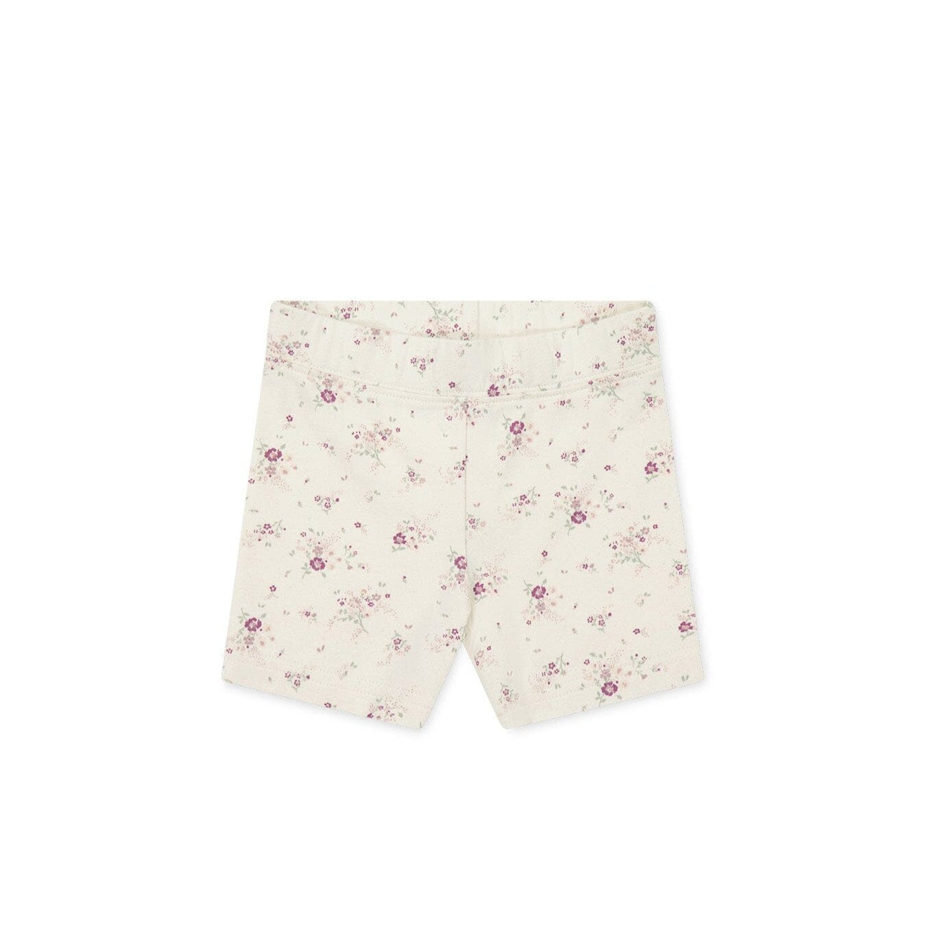 Jamie Kay Everyday Bike Short - Sweet William Floral Natural - Organic Cotton Bike Shorts Jamie Kay 