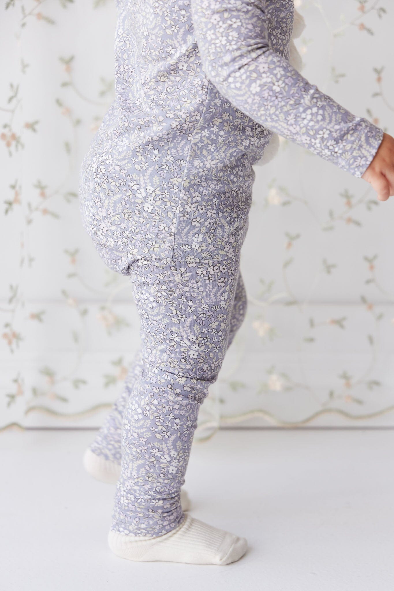 Jamie Kay Everyday Legging - April Lilac - Organic Cotton Leggings Jamie Kay 