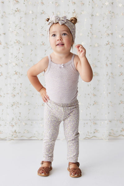 Jamie Kay Everyday Legging - Chloe Lavender - Organic Cotton Leggings Jamie Kay 