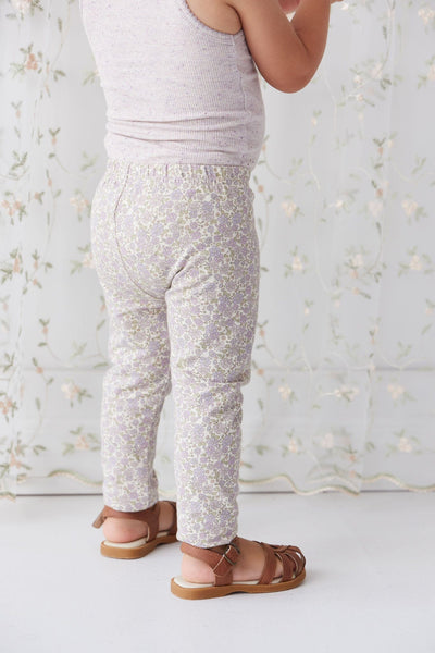 Jamie Kay Everyday Legging - Chloe Lavender - Organic Cotton Leggings Jamie Kay 