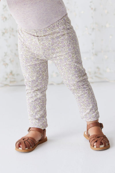 Jamie Kay Everyday Legging - Chloe Lavender - Organic Cotton Leggings Jamie Kay 