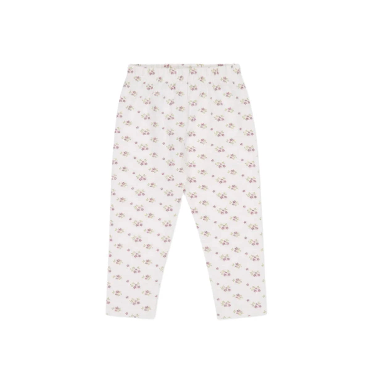 Jamie Kay Everyday Legging | Rose Floral Pink - Organic Cotton Leggings Jamie Kay 